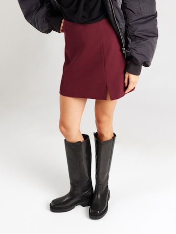 & Other Stories Skirt in Red: front