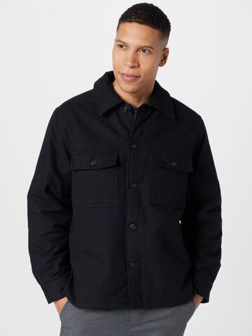 Veste mi-saison 'Chris' WEEKDAY en noir : devant