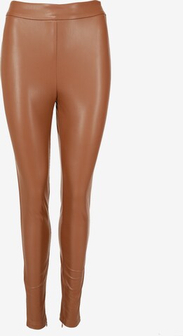 Maze Pants in Brown: front