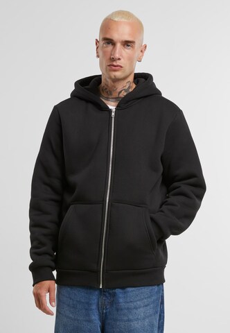 Urban Classics Sweat jacket in Black