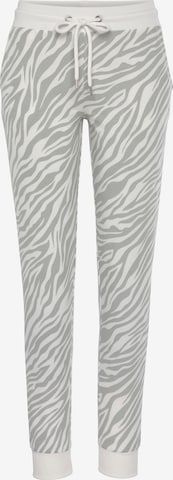 Regular Pantalon LASCANA en gris : devant