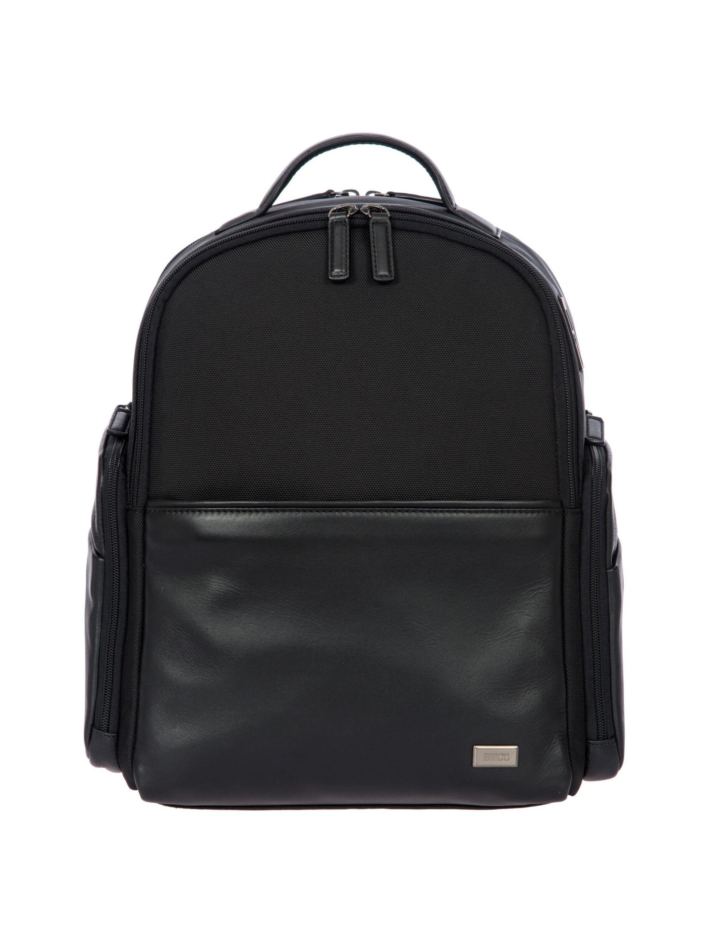 Bric's Rucksack 'Monza'‌ in Schwarz: Vorderseite