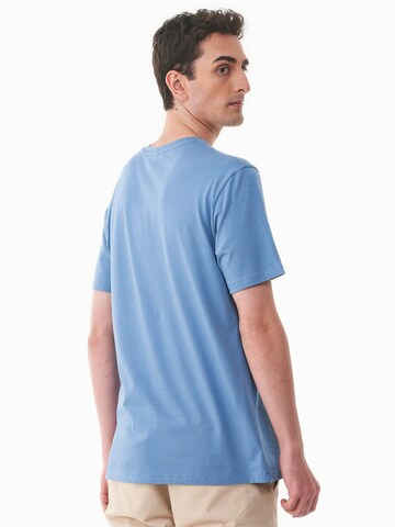 Organication T-Shirt in Blau