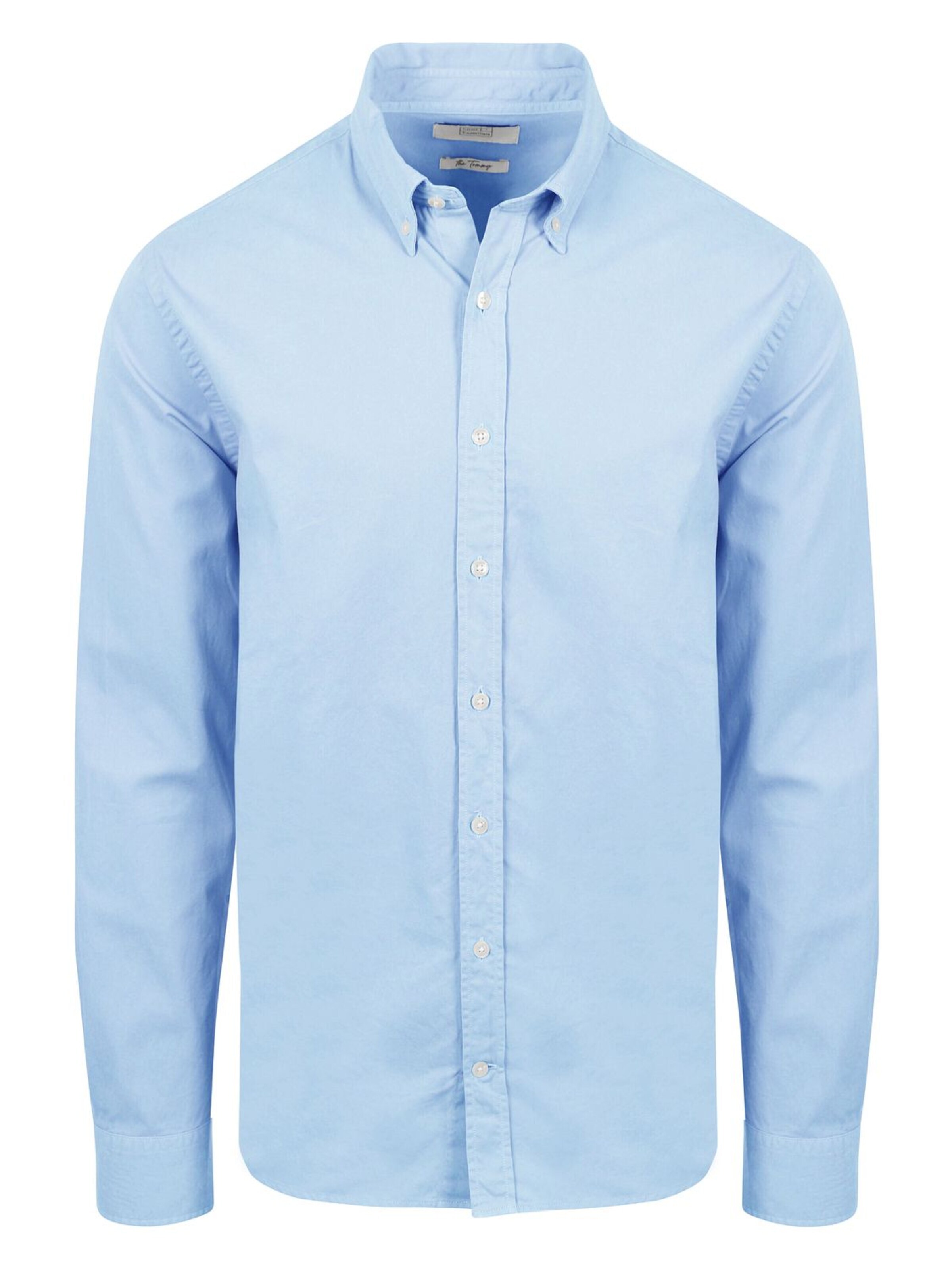 KING Essentials Button Up Shirt 'The Tommy' in Blue: front