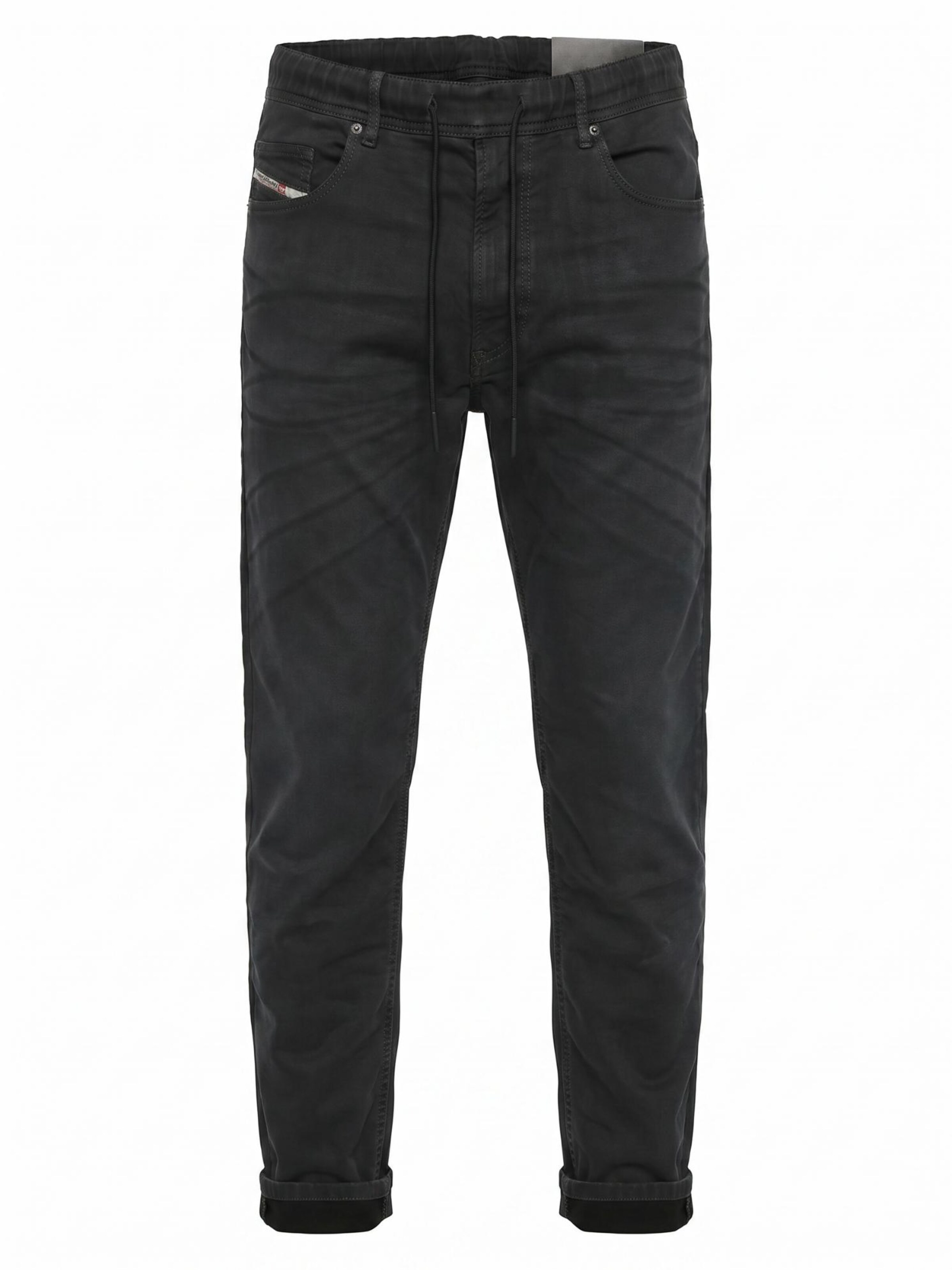 DIESEL Tapered Jeans 'NARROT' in Zwart: voorkant