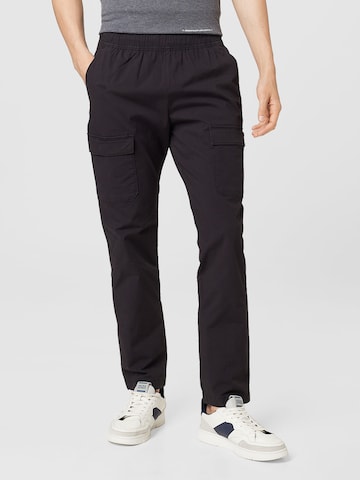 Regular Pantalon cargo HOLLISTER en bleu : devant