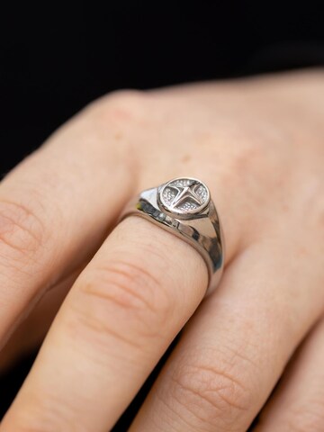 warpedsense Ring 'Axis' in Silver
