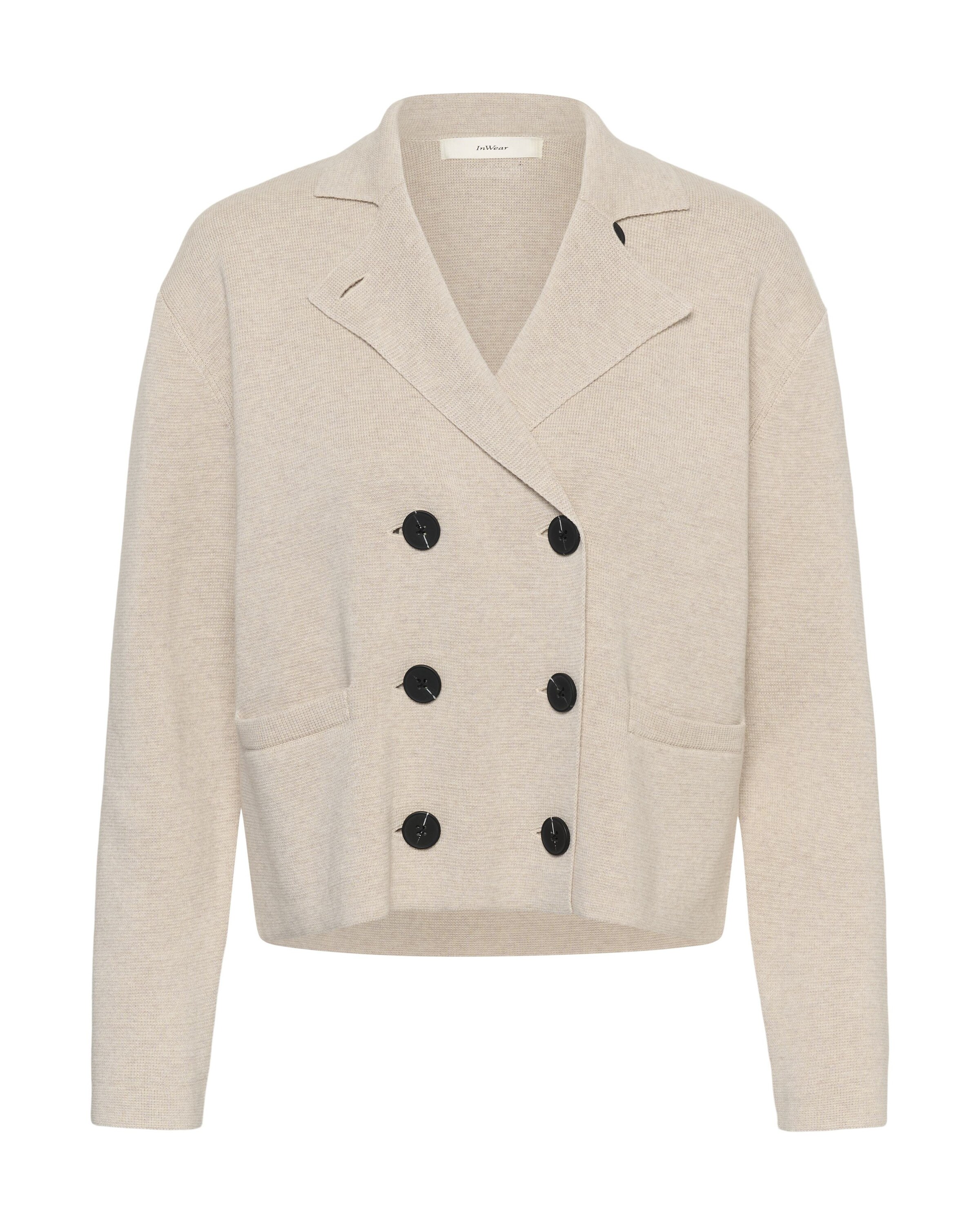 Pull-over 'DELAROSEIW' InWear en beige : devant