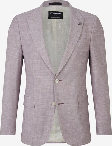 STRELLSON Regular fit Business Blazer 'Ayres' in Purple: front