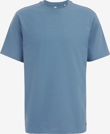 T-Shirt WE Fashion en bleu : devant