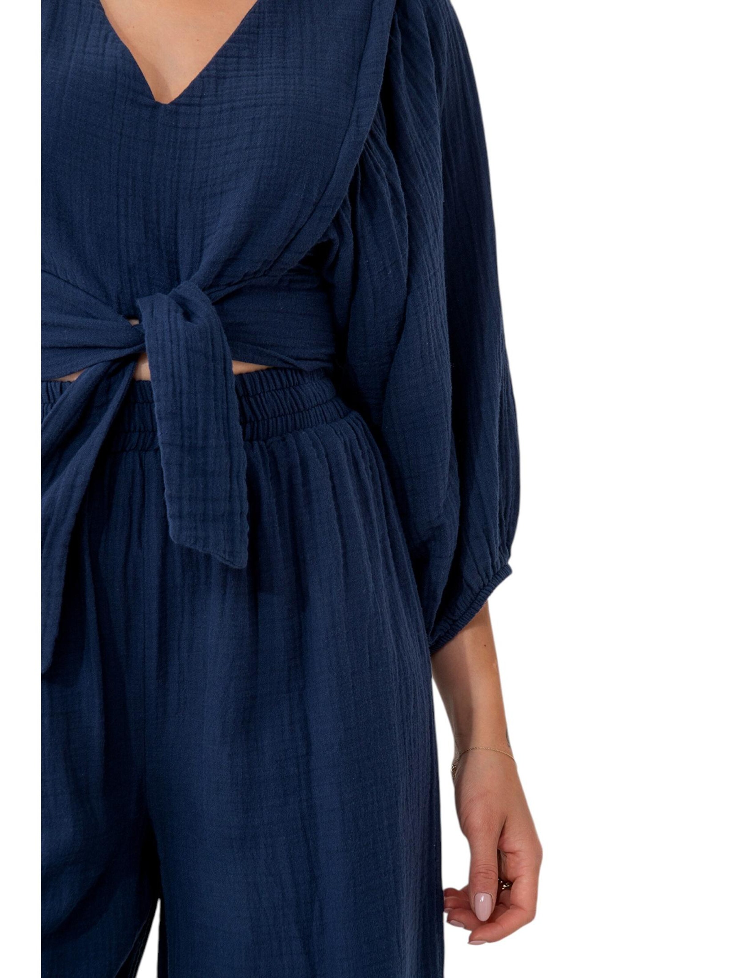 WENOR Hausanzug 'FLOWSET'‌ in Blau