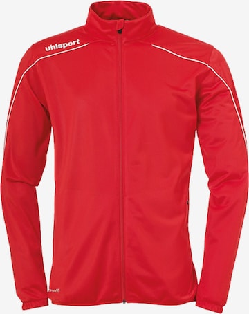 UHLSPORT Training Jacket in Red: front