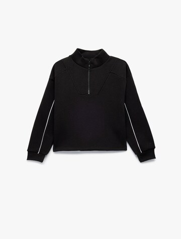 Koton Sweatshirt in Schwarz: Vorderseite