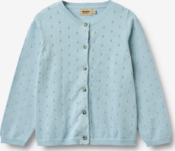 WHEAT Cardigan 'Maia' in Blau: Vorderseite