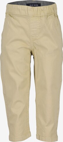 BLUE SEVEN Regular Broek in Beige: voorkant