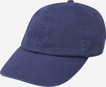 Casquette WEEKDAY en bleu : devant