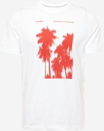 s.Oliver Shirt in White: front