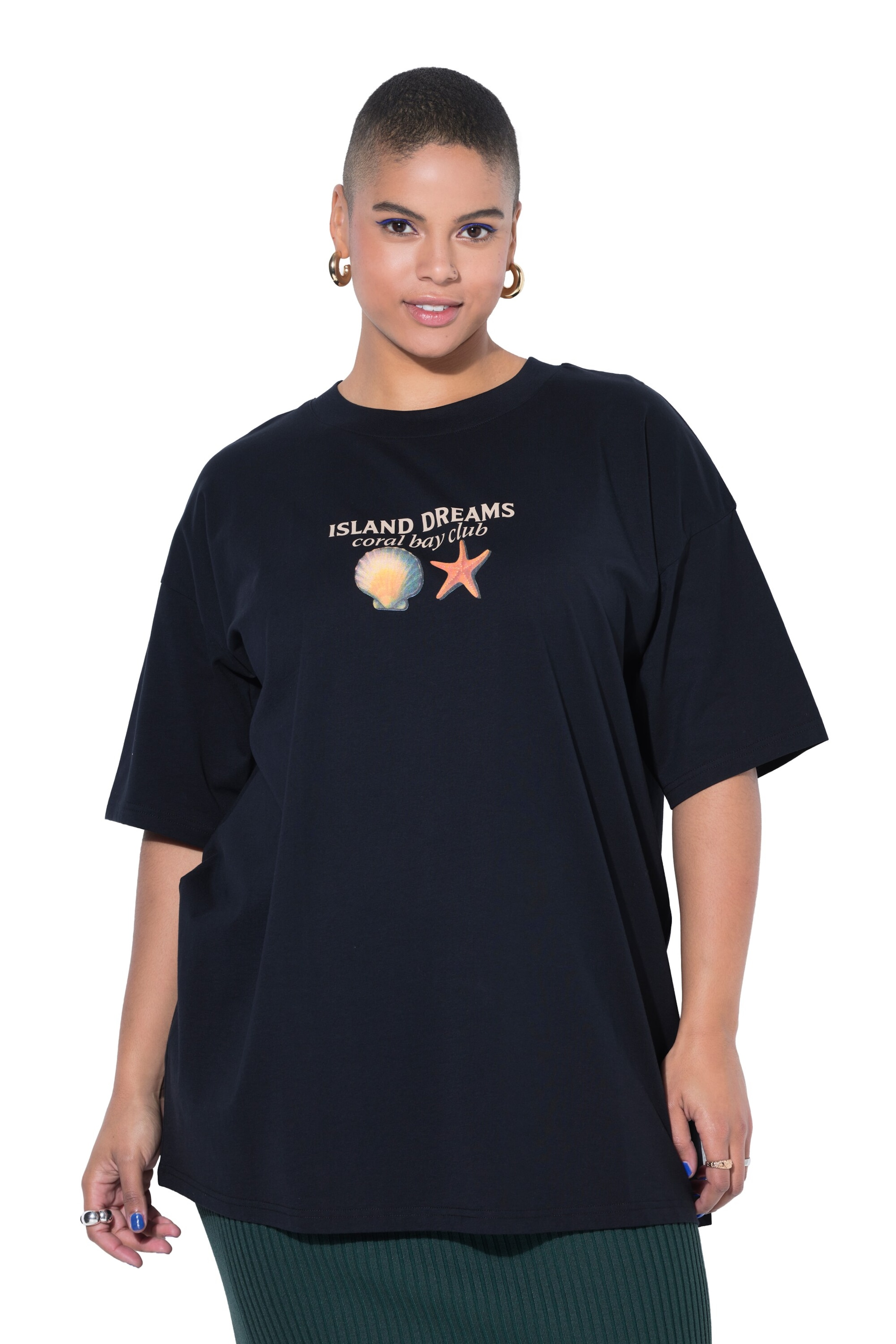 Studio Untold Shirt in Black: front