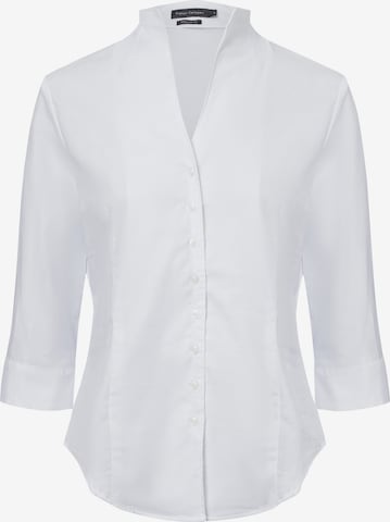 Franco Callegari Bluse in Weiß: Vorderseite