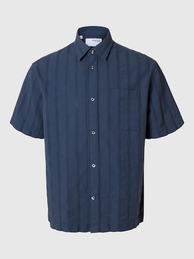 SELECTED Overhemd in de kleur Navy, Productweergave