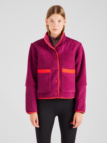 THE NORTH FACE Fleece Jacket 'CRAGMONT' in Purple: front