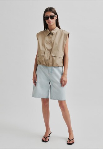 Gilet 'Merca' SECOND FEMALE en beige