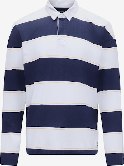 HOLLISTER Shirt in XS in navy / goldgelb / weiß, Produktansicht