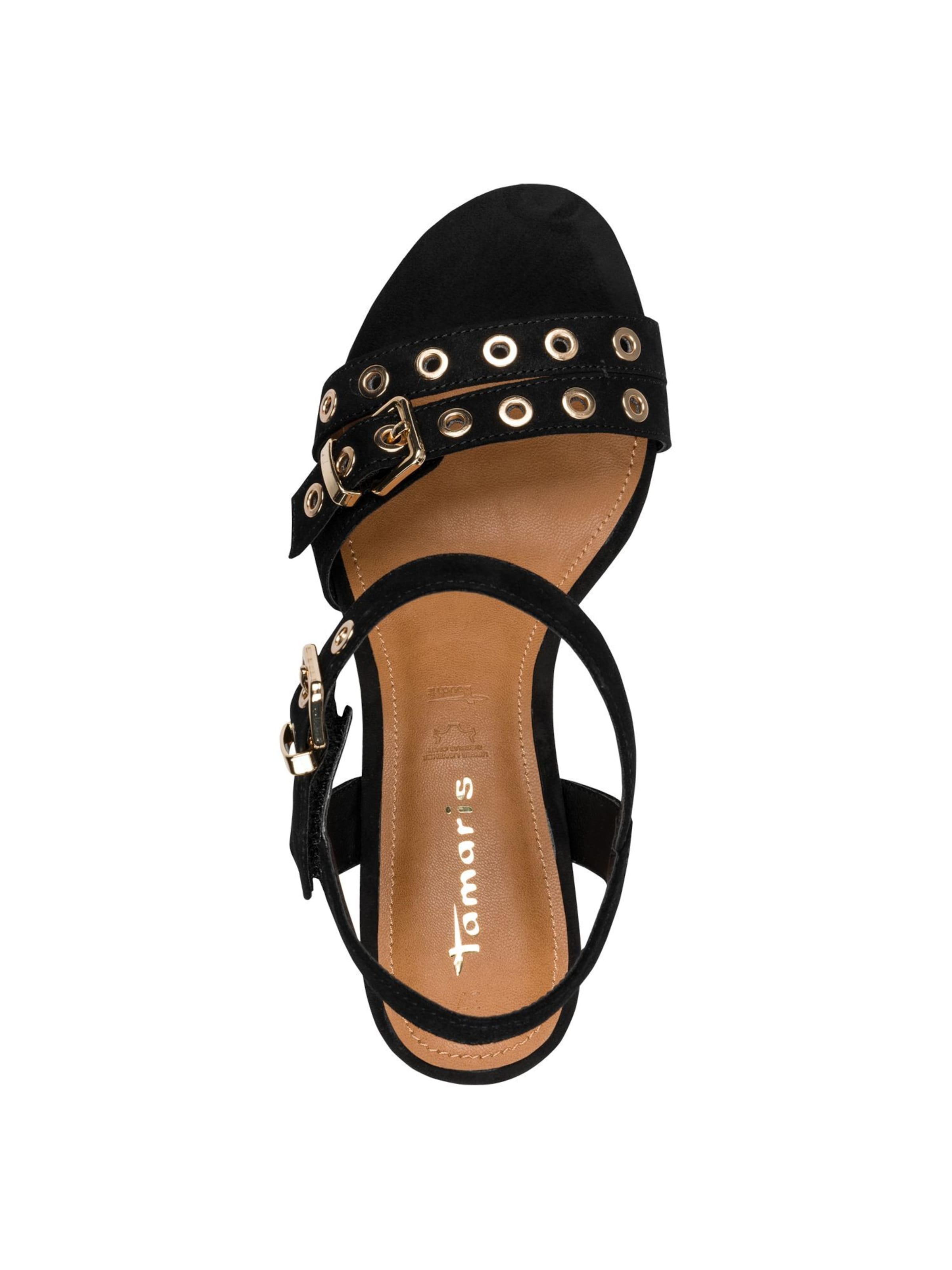 Tamaris Sandaal in Zwart