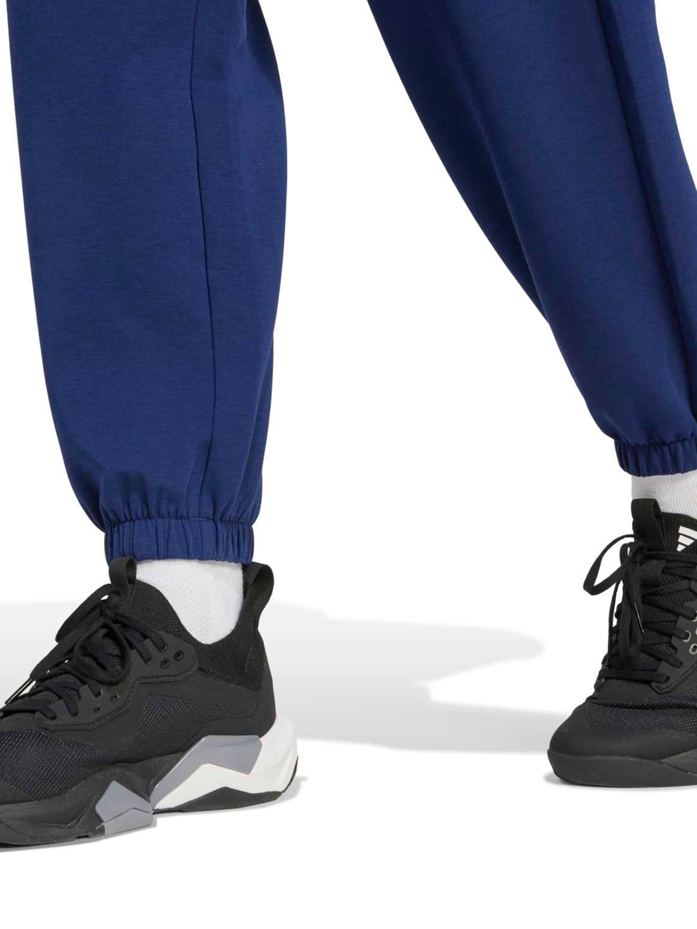 ADIDAS PERFORMANCE Alt kitsenev Spordipüksid 'Designed For Training', värv sinine
