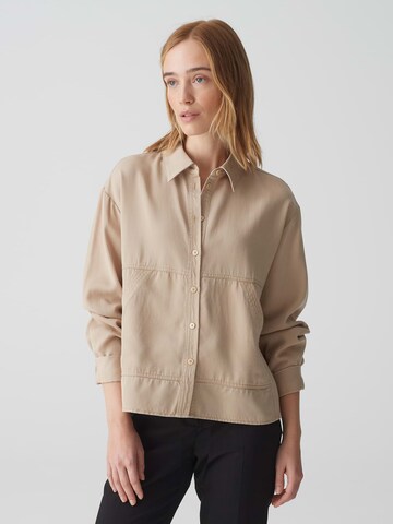 OPUS Blouse 'Fjuri' in Beige: front