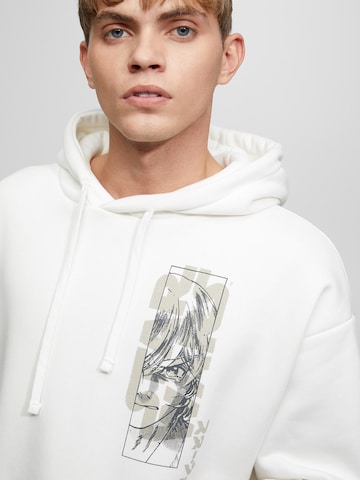 Pull&Bear Sweatshirt in White