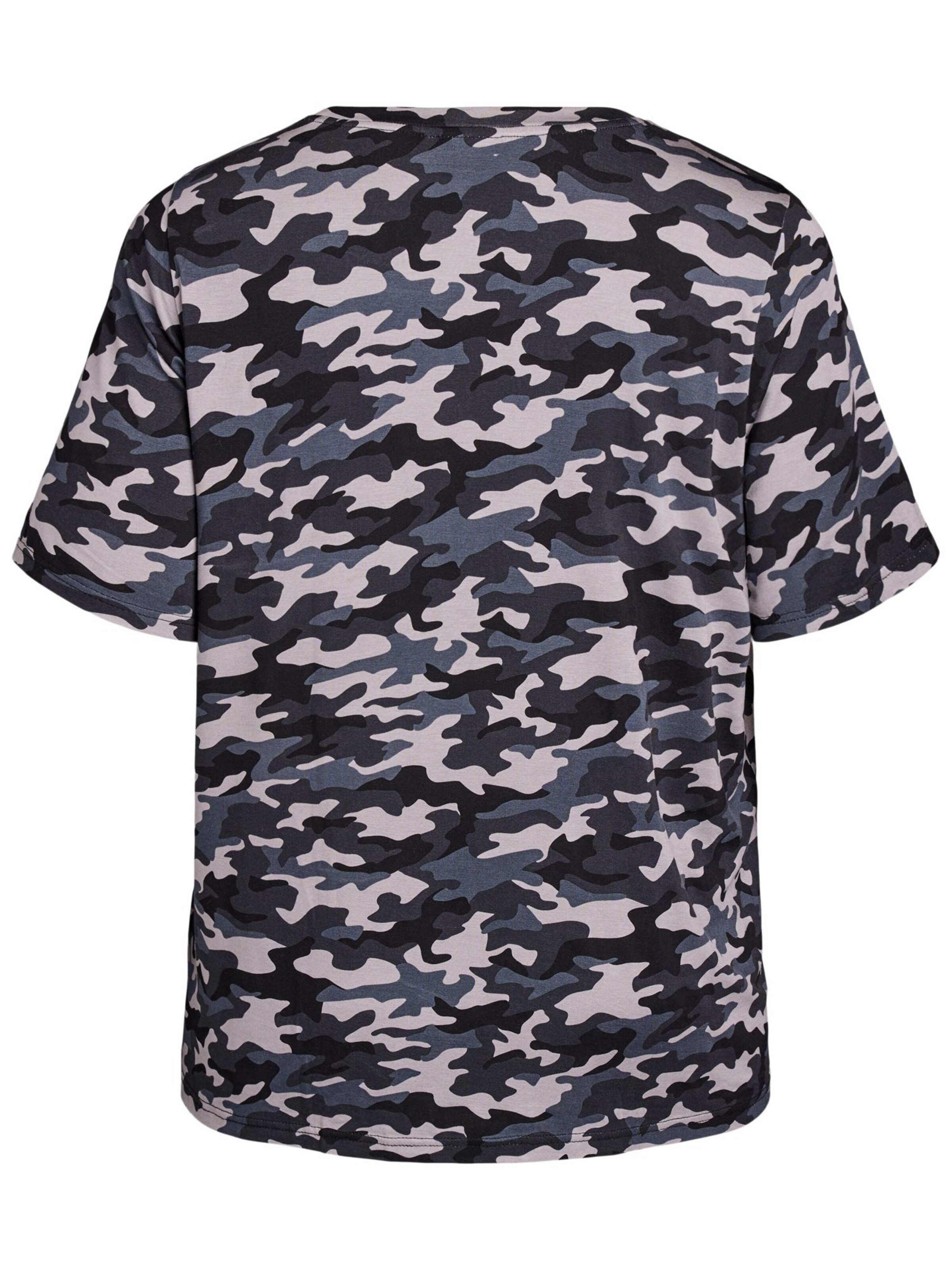 Zizzi Majica | siva barva