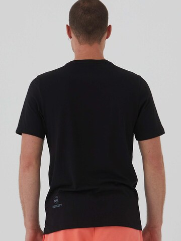 Rockupy Shirt 'nur'‌‌‌‌‌‌‌‌‌‌ in Schwarz