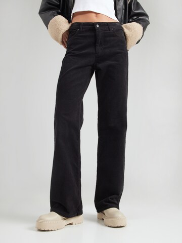 MUSTANG Regular Trousers 'MADISON' in Black: front