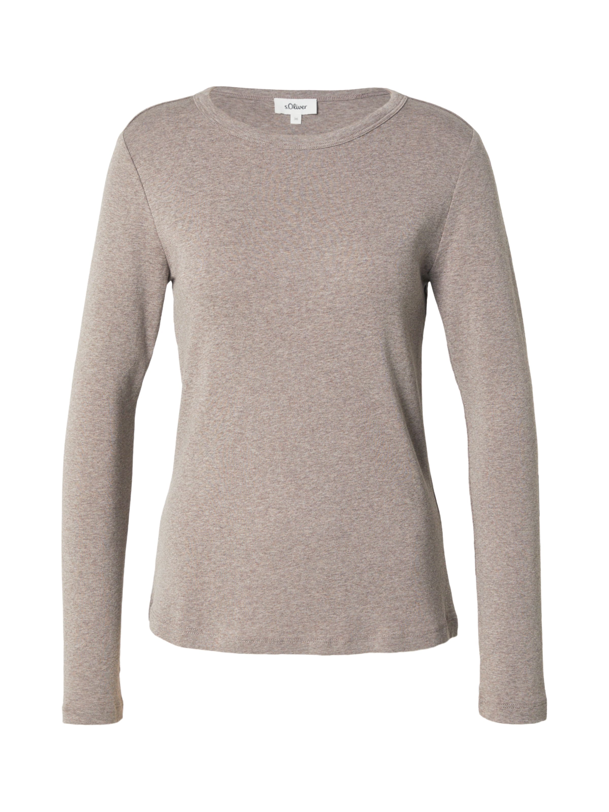 s.Oliver - Camiseta en marrón: frente