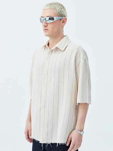 VAMOS CLO Comfort fit Overhemd in Beige