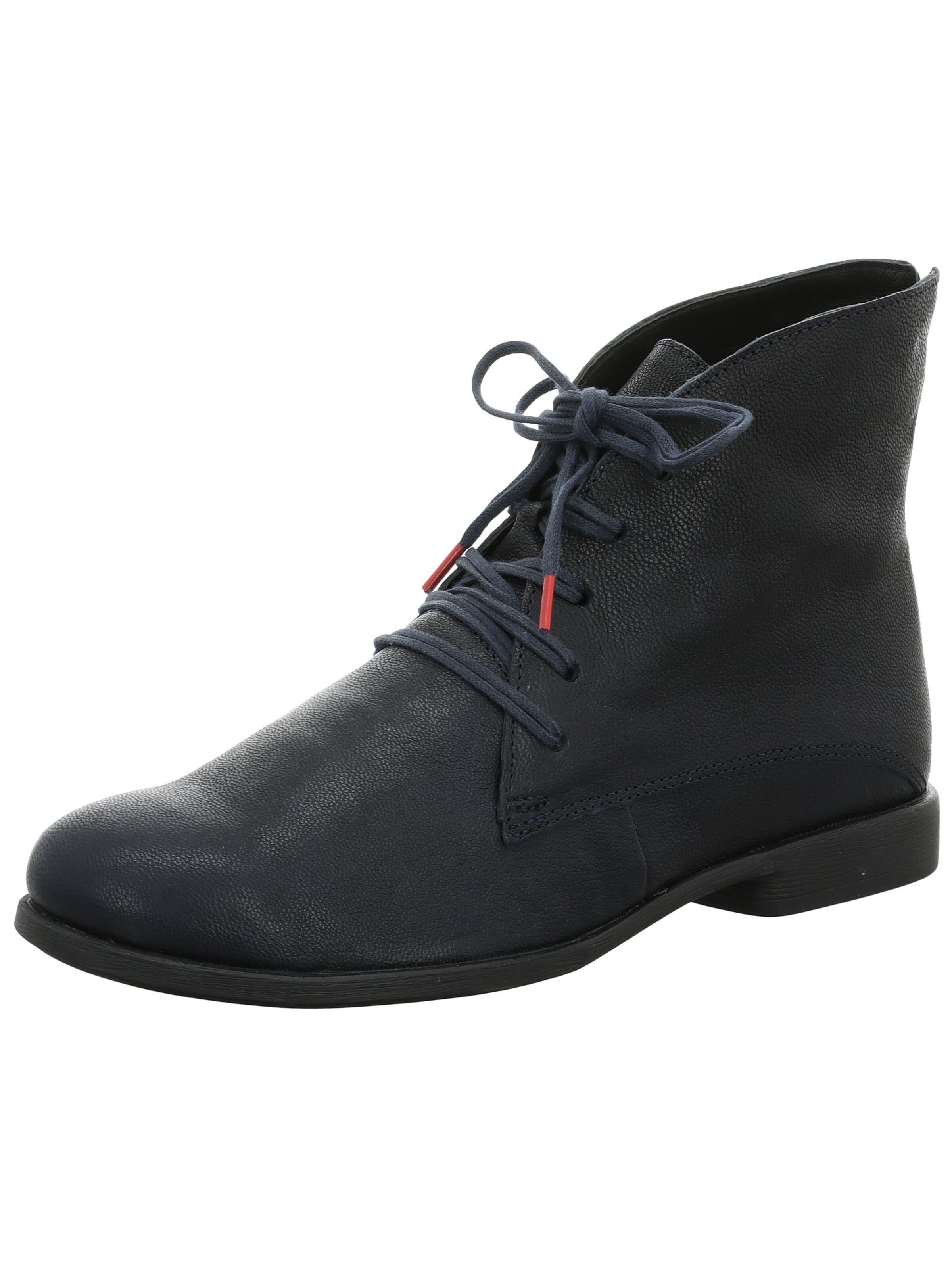 THINK! Schnürstiefelette 'Agrat' in Schwarz: Vorderseite