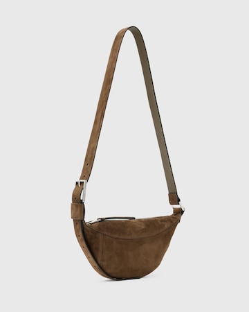 AllSaints - Bolso de hombro 'LUNA' en marrón