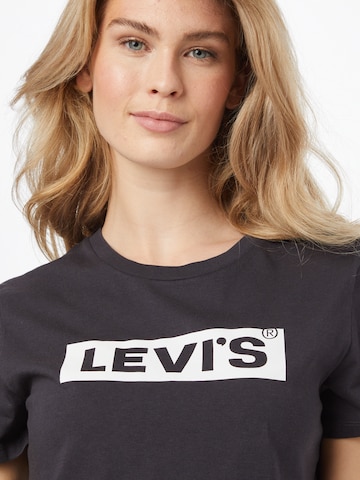 LEVI'S ® Shirt 'GR Cropped Jordie Tee' in Schwarz