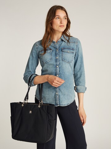 TOMMY HILFIGER - Shopper 'Spring' en negro
