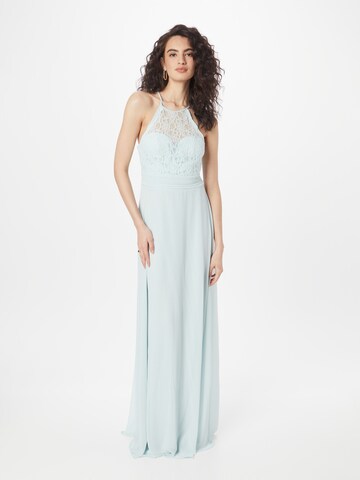 STAR NIGHT Evening Dress in Blue: front