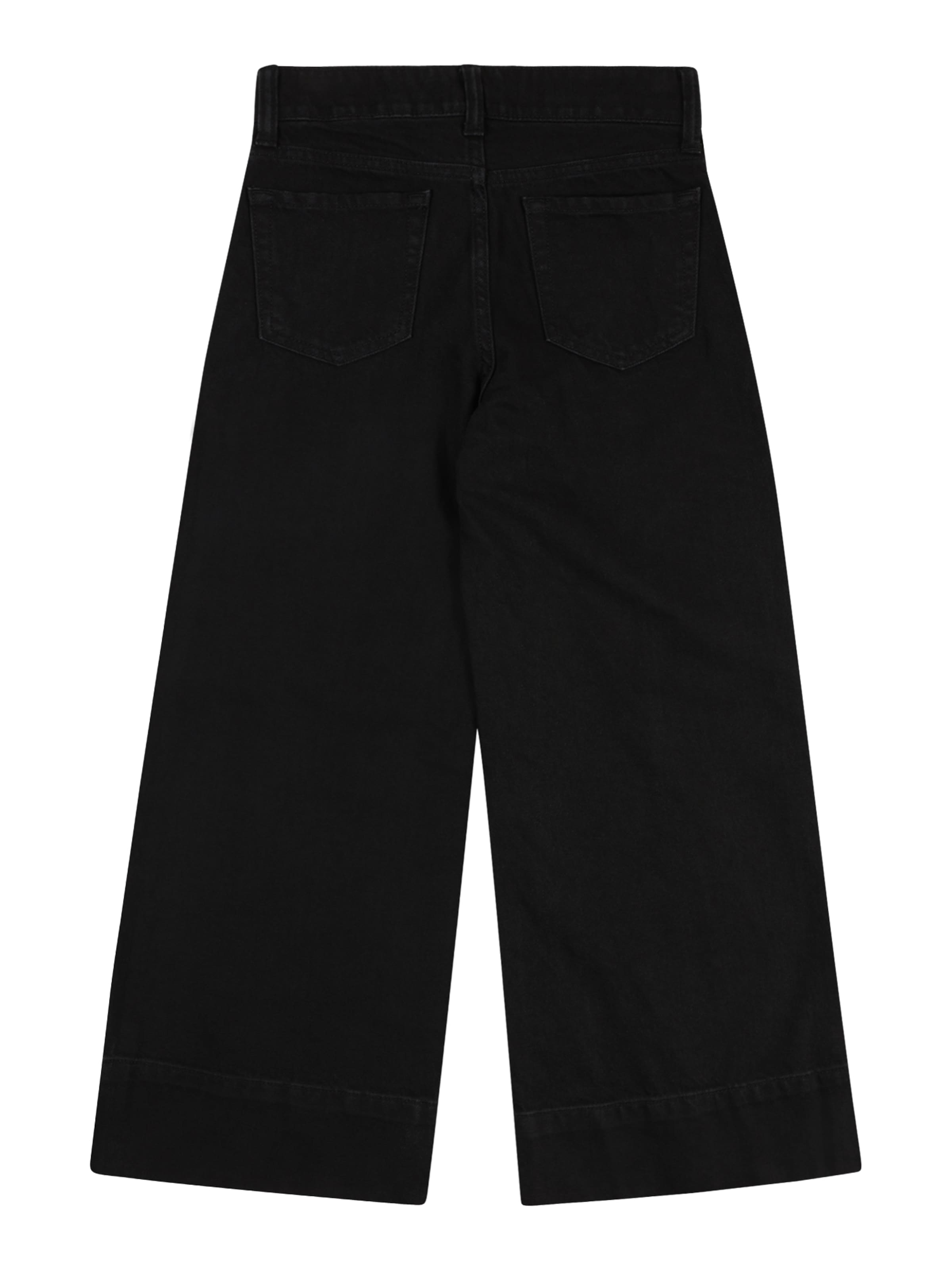 juoda GAP Plačios klešnės Džinsai