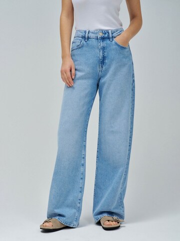 Salsa Jeans Loosefit Jeans in Blauw: voorkant