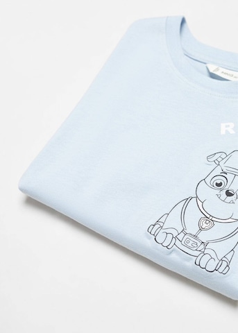 T-Shirt 'Pawrub' MANGO KIDS en bleu