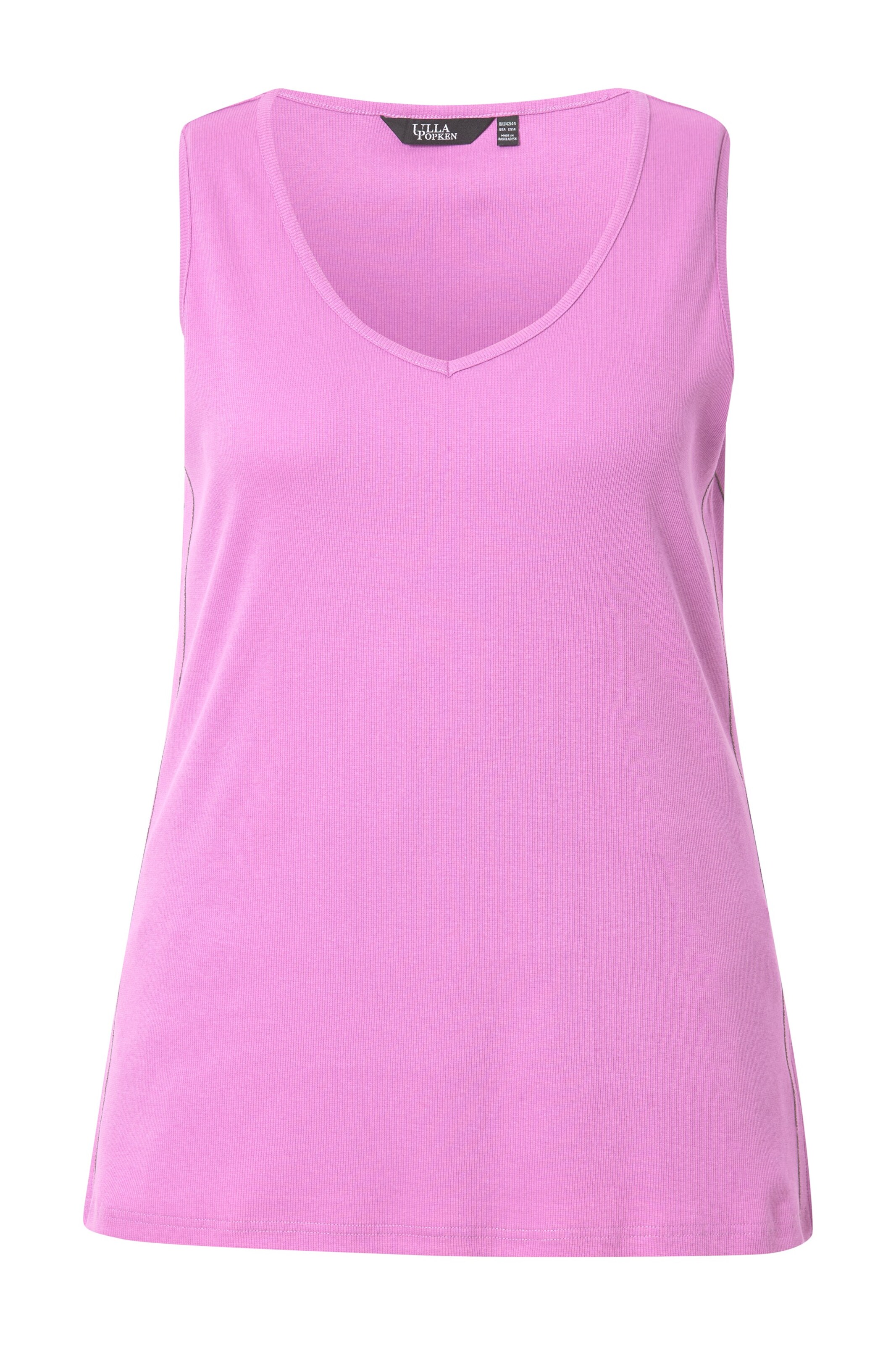 Ulla Popken Top in Lila: voorkant