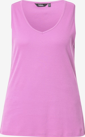 Ulla Popken Top in Lila: Vorderseite