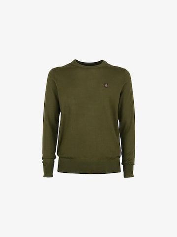 Refrigiwear Pullover 'BENNET' in Grün: Vorderseite
