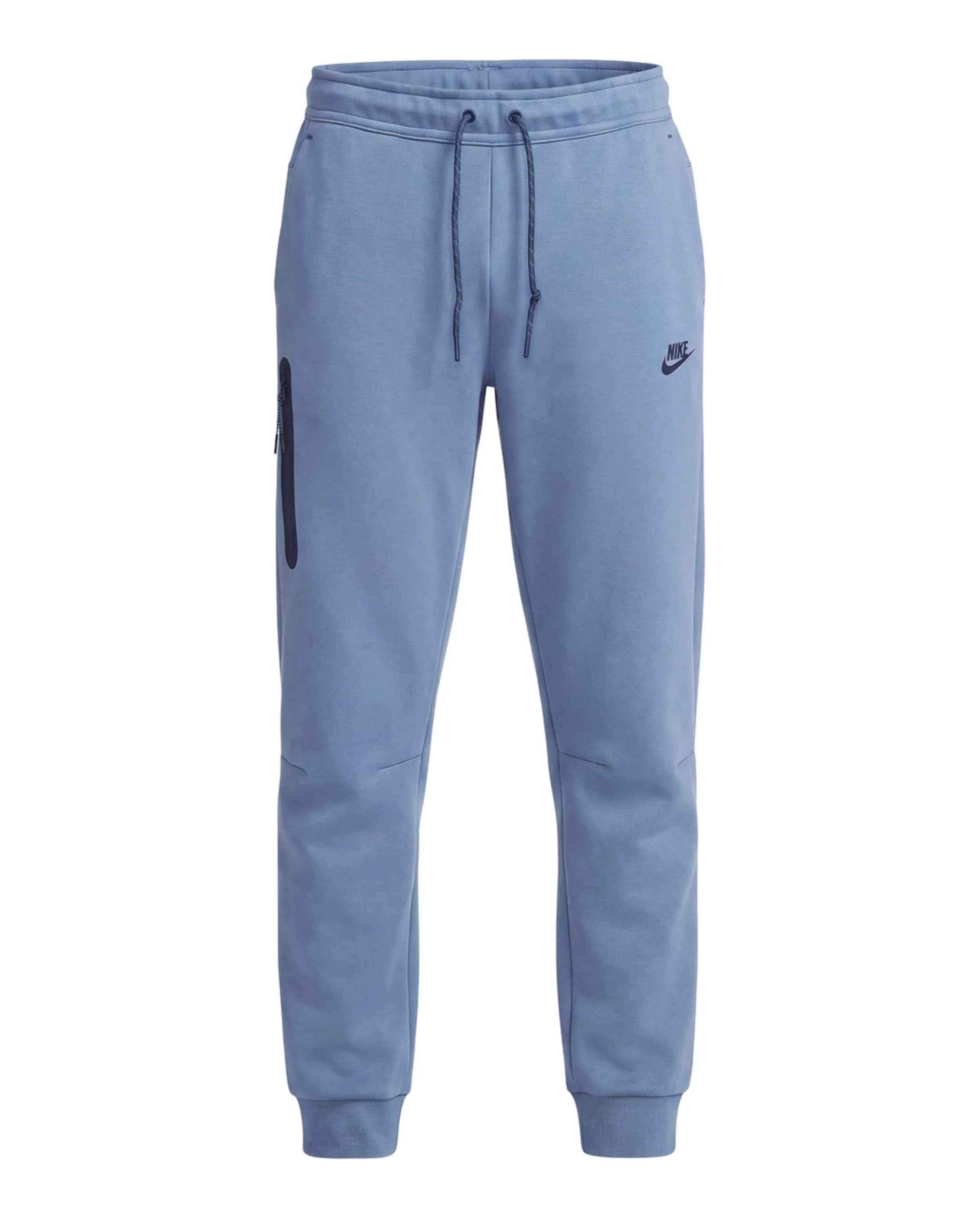 Nike Sportswear - Calças 'TCH FLC' em azul: frente