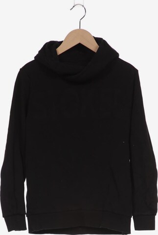 TOM TAILOR Sweatshirt & Zip-Up Hoodie in L in Black: front