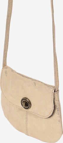 PIECES Skuldertaske i beige: forside